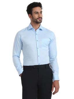 Raymond - Blue Pure Cotton Contemporary Shirt