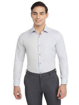 Raymond - Grey Pure Cotton Contemporary Shirt