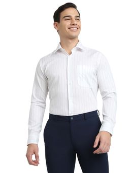 Raymond - White Pure Cotton Contemporary Shirt