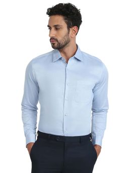 Raymond - Blue Pure Cotton Contemporary Shirt