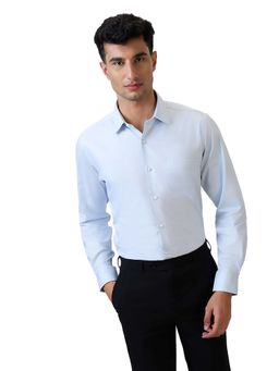 Raymond - Blue Cotton Contemporary Shirt