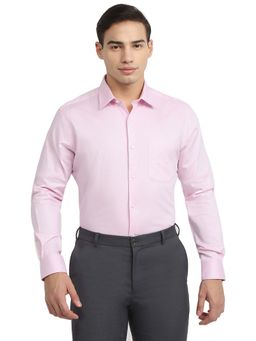 Raymond - Pink Cotton Contemporary Shirt
