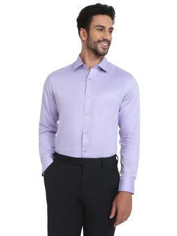 Raymond - Purple Cotton Contemporary Shirt