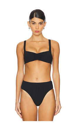 L SPACE - Eco Ocean Rib Effie Top