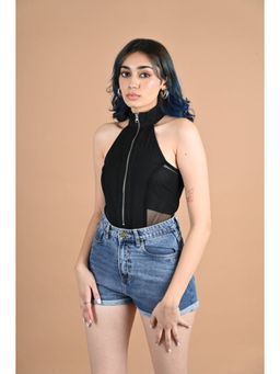 FREAKINS - Black Mesh Bodysuit