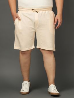 Club York - Mens Off White Plus Size Plus Size Shorts