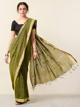 Fabindia - Cotton Jamdani Woven Sari