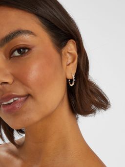 Accessorize London - Sterling Silver-Plated Tourmaline Drop Earrings