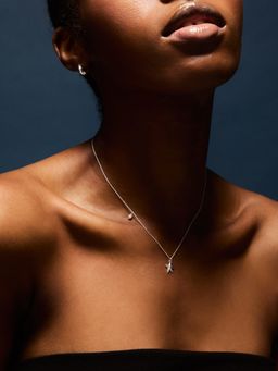 Accessorize London - White 925 Sterling Silver Starfish Pendant Necklace