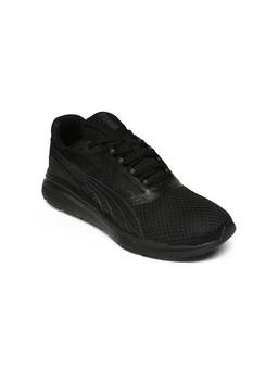 Puma - Black Softride Pro Path Flow Responsive Running Shoes