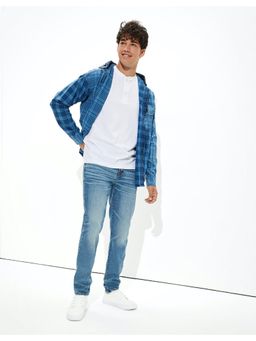 American Eagle - Blue Solid Jeans