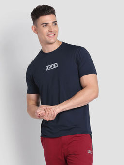 U.S. POLO ASSN. - Solid AE002 Lounge T-Shirt Navy Blue