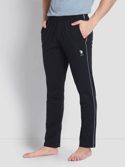 U.S. POLO ASSN. - Solid LR001 Lounge Track Pants Black