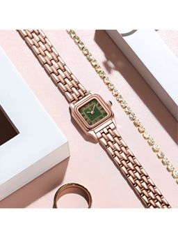 Carlton London - Chloe Women Green Analog Watch CLWWS-01 (M)