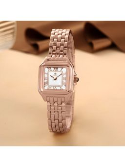 Carlton London - Chloe Women White Analog Watch CLWWS-04 (M)