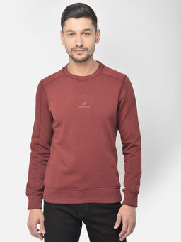 WOODS - Burgundy Sweatshirt