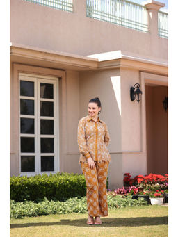 GAURI DESIGNER APPARELS - Mustard Co-Ord (Set of 2)