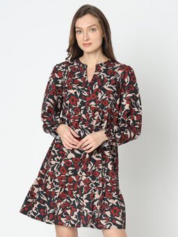 VERO MODA - Multi-Color Floral Shift Dress