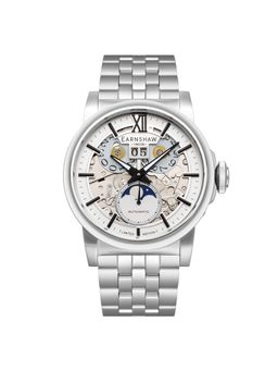 Earnshaw - Architects Limited Edition Automatic Skeleton Moonphase Mens Watchs -ES-8241-11