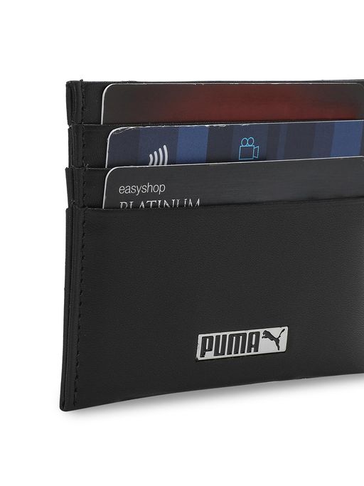 Leather Wallet Wallet Puma India Leather Cruise V2 Bi-Fold Wallet