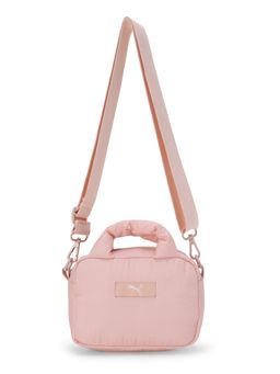 Puma - Pink Solid Sling Bag with Detachable Strap