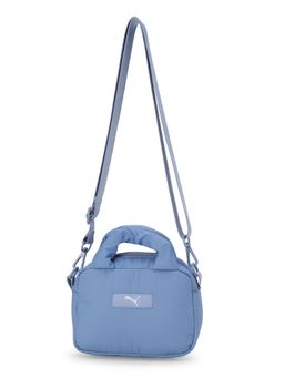 Puma - Blue Solid Sling Bag with Detachable Strap