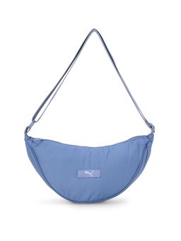 Puma - Blue Solid Sling Bag with Detachable Strap