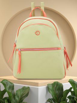 Caprese - Green Solid Backpack