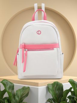 Caprese - Beige Solid Backpack