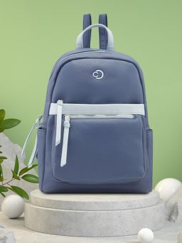 Caprese - Blue Solid Backpack