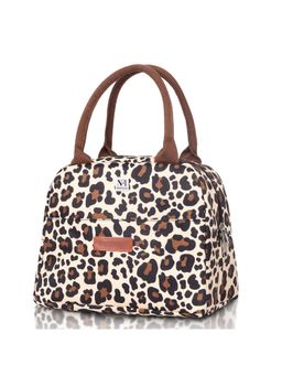 NFI Essentials - Brown Animal Print Lunch Bag