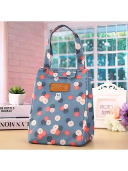 NFI Essentials - Grey Floral Lunch Bag