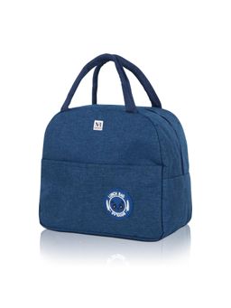 NFI Essentials - Blue Solid Lunch Bag