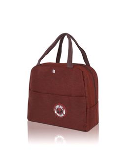 NFI Essentials - Red Solid Lunch Bag
