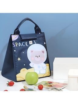 NFI Essentials - Blue Printed Lunch Bag