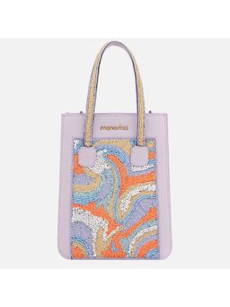 MONADAA - Lavender Embellished Mini Bag