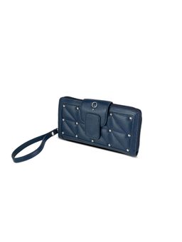 MONADAA - Blue Textured Wallet