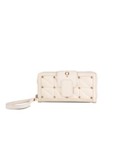 MONADAA - White Textured Wallet