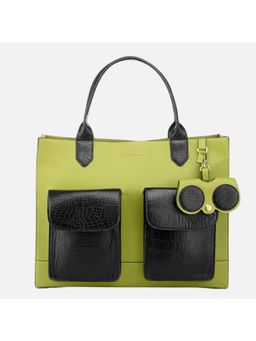 MONADAA - Green Solid Hand Bag
