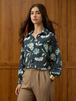 U.S. POLO ASSN. - Floral Printed Relaxed Fit Shirt