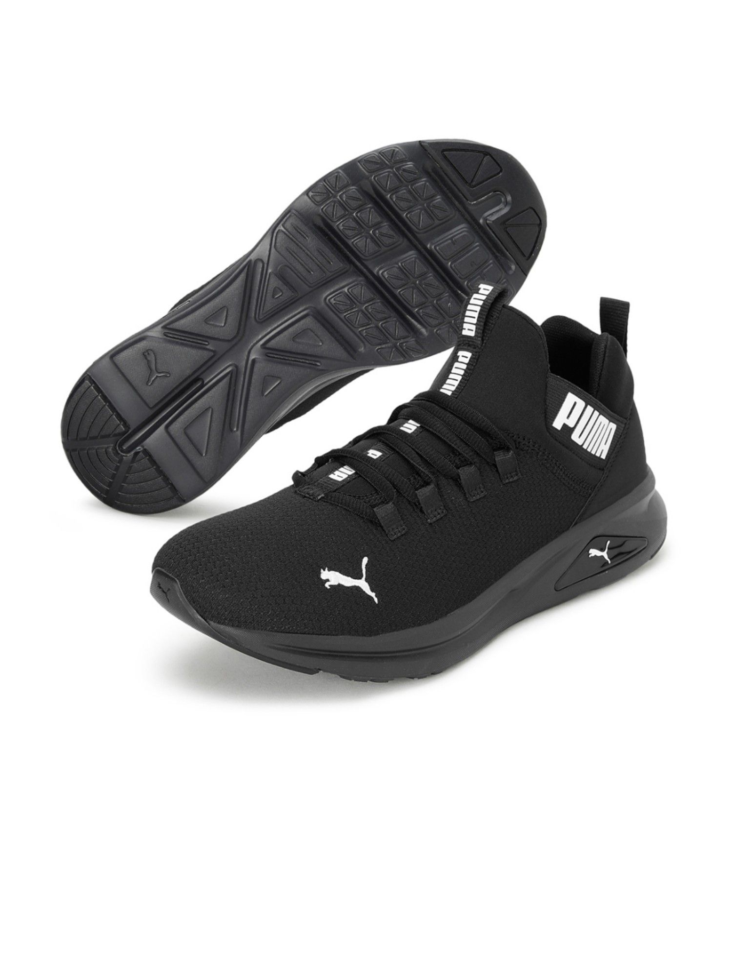 Buy Puma Enzo 2 Clean Mens Black Running Shoes Online