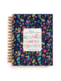 Alicia Souza - Midnight Blossom Ultimate Undated Planner