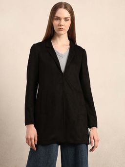 VERO MODA - Long V-Neck Jacket - Black