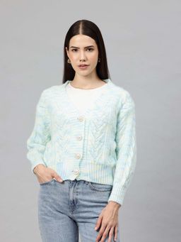 Pierre Carlo - Womens Cardigan Green