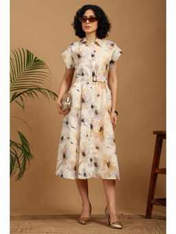 BLANC9 - Dreamy Floral Midi Dress