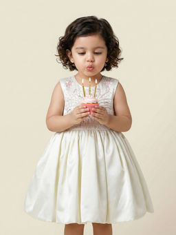 BYB Premium - Satin Woven Embellished Party Dresses