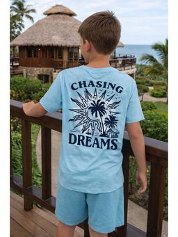 Ninos Dreams - Cotton Half Sleeves Tropical Theme Printed Boys Co-ord Sets