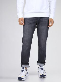 Lee - Men Grey Mick Comfort Fit Mid Rise Light Fade Jeans