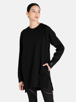 Puma - Exhale Oversized Coverup Women Black T-shirts