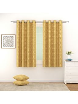 Swayam - Beige Solid Modern Minimalistic Curtains
